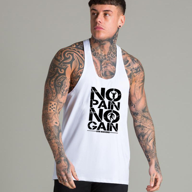 NO PAIN NO GAIN - Bodybuilding vest