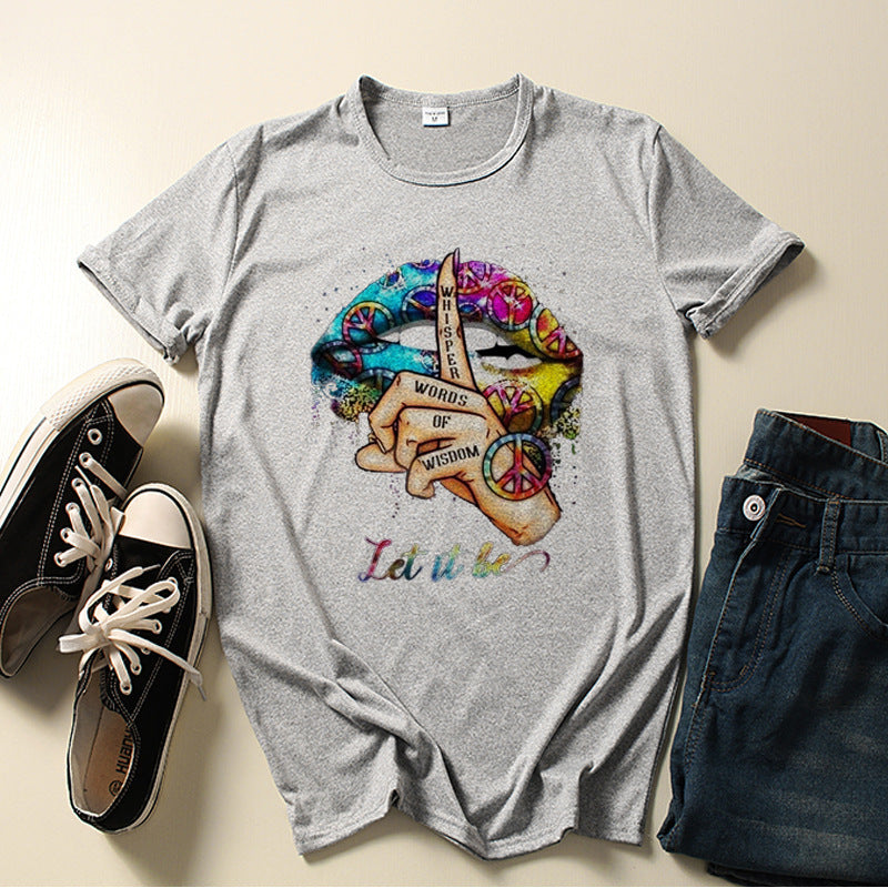 Let It Be Quote T-Shirt