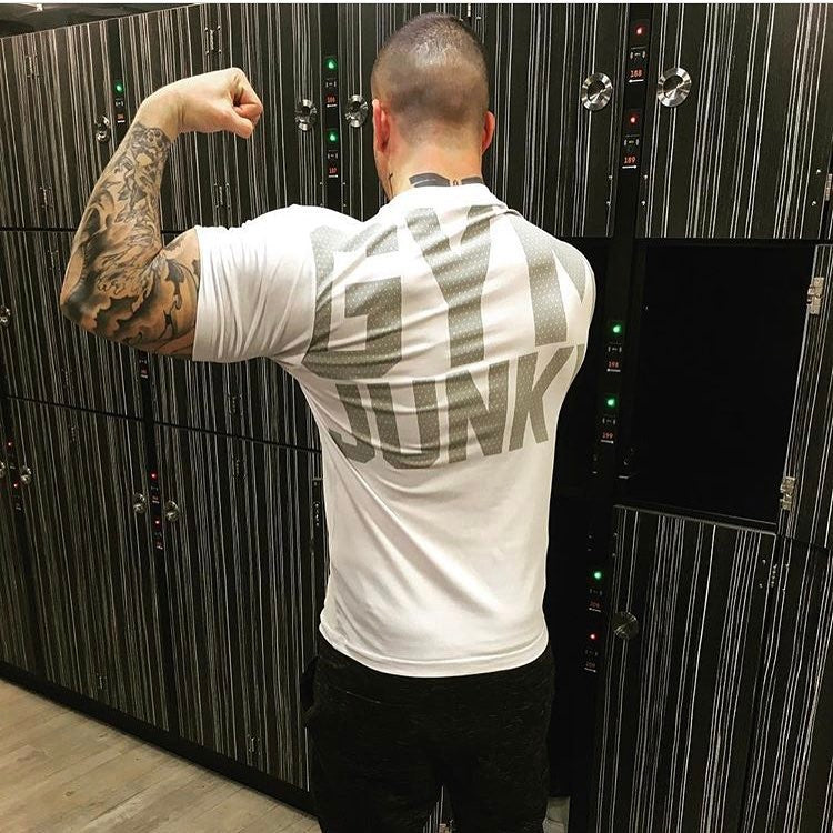 Muscle Fitness T-shirt - Gym junkie