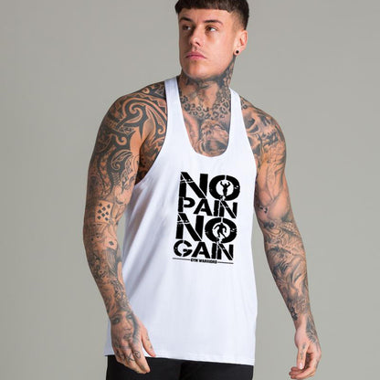 NO PAIN NO GAIN - Bodybuilding vest