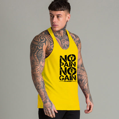NO PAIN NO GAIN - Bodybuilding vest