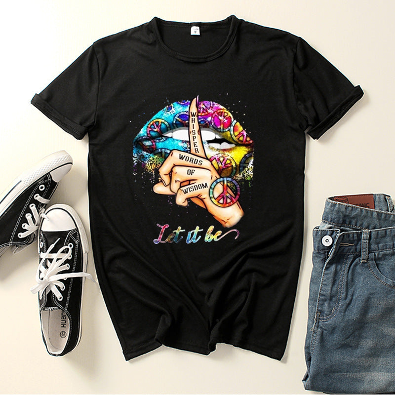 Let It Be Quote T-Shirt