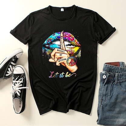 Let It Be Quote T-Shirt