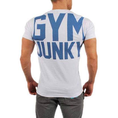 Muscle Fitness T-shirt - Gym junkie