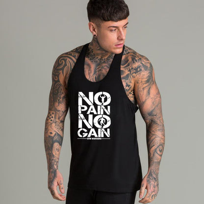 NO PAIN NO GAIN - Bodybuilding vest