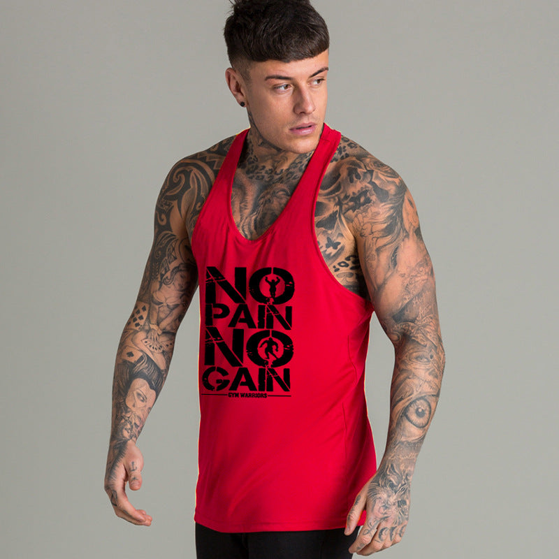 NO PAIN NO GAIN - Bodybuilding vest
