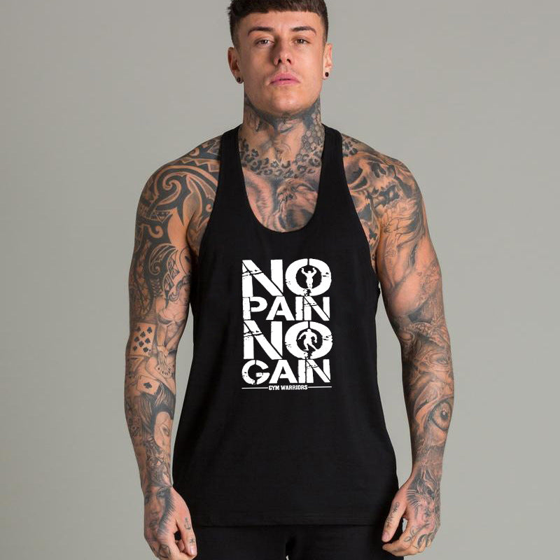 NO PAIN NO GAIN - Bodybuilding vest
