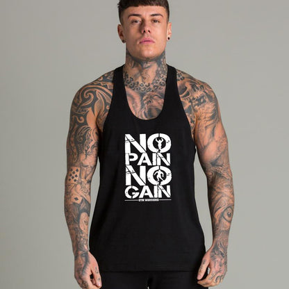 NO PAIN NO GAIN - Bodybuilding vest