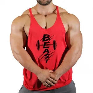 Various Men's loose fit gym Vests