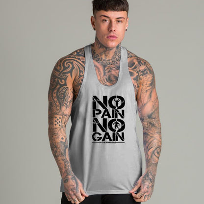 NO PAIN NO GAIN - Bodybuilding vest