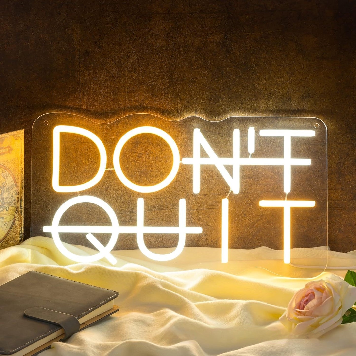 Don't Quit Neon Light