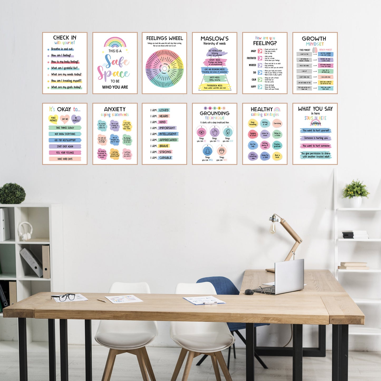 12 Mental health posters