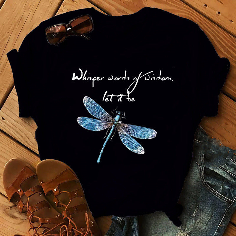 Let It Be Quote T-Shirt