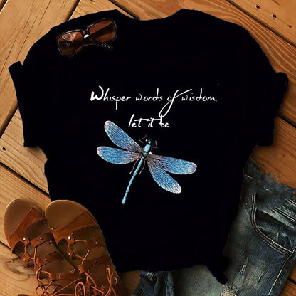 Let It Be Quote T-Shirt