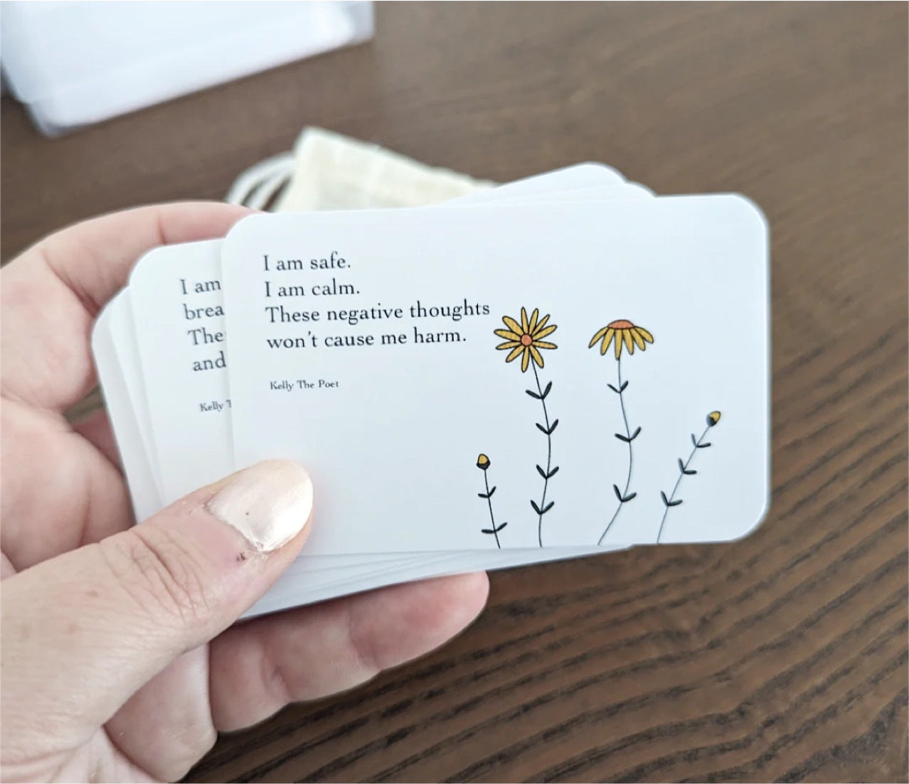 Pocket Poems - Healing Cards - Anxiety Relief
