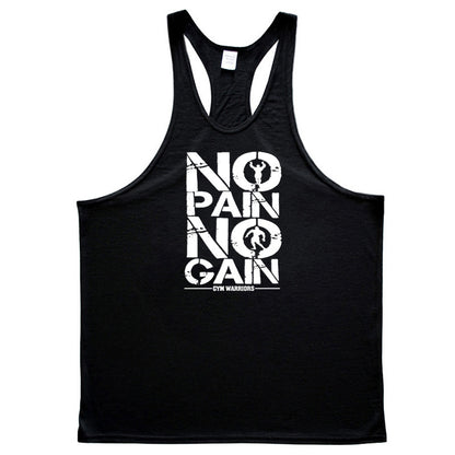 NO PAIN NO GAIN - Bodybuilding vest