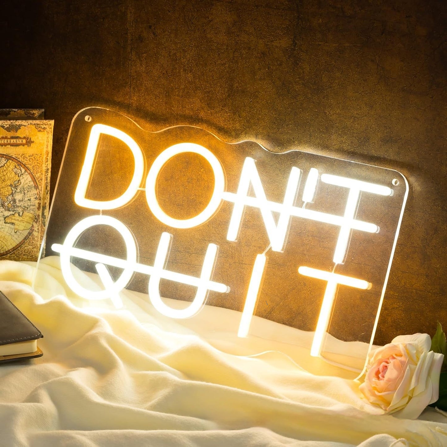Don't Quit Neon Light
