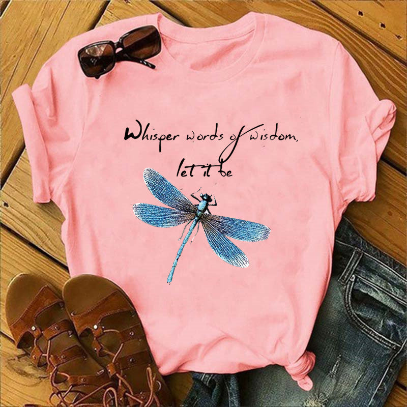 Let It Be Quote T-Shirt