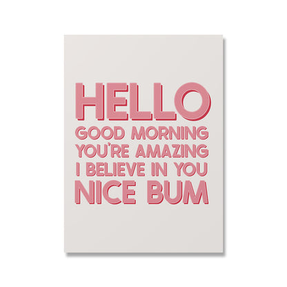 Inspirational canvas wall art