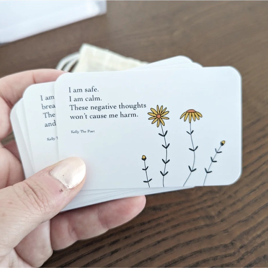 Pocket Poems - Healing Cards - Anxiety Relief