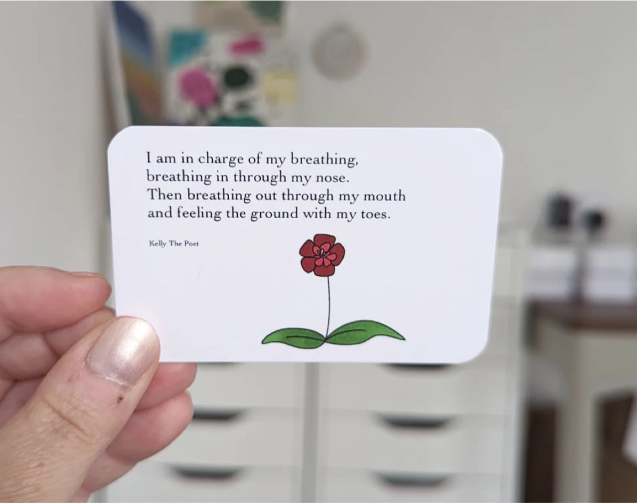 Pocket Poems - Healing Cards - Anxiety Relief