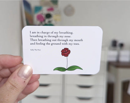 Pocket Poems - Healing Cards - Anxiety Relief