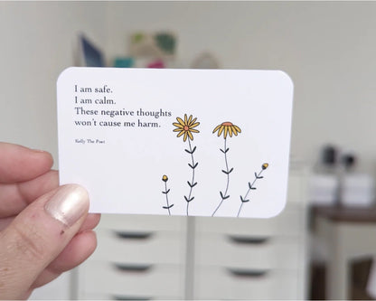 Pocket Poems - Healing Cards - Anxiety Relief