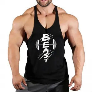 Various Men's loose fit gym Vests